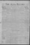 Newspaper: The Alva Record (Alva, Okla.), Vol. 23, No. 10, Ed. 1 Friday, March 7…