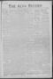 Newspaper: The Alva Record (Alva, Okla.), Vol. 27, No. 9, Ed. 1 Thursday, March …
