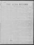 Primary view of The Alva Record (Alva, Okla.), Vol. 28, No. 18, Ed. 1 Thursday, April 25, 1929