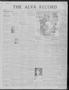 Thumbnail image of item number 1 in: 'The Alva Record (Alva, Okla.), Vol. 28, No. 36, Ed. 1 Thursday, August 29, 1929'.