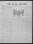 Newspaper: The Alva Record (Alva, Okla.), Vol. 28, No. 4, Ed. 1 Thursday, Januar…