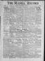 Newspaper: The Madill Record (Madill, Okla.), Vol. 18, No. 42, Ed. 1 Thursday, M…