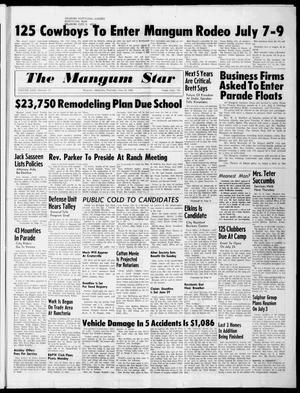 Primary view of object titled 'The Mangum Star (Mangum, Okla.), Vol. 62, No. 38, Ed. 1 Thursday, June 23, 1960'.