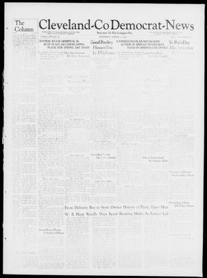 Primary view of object titled 'Cleveland-Co Democrat-News (Norman, Okla.), Vol. 6, No. 19, Ed. 1 Thursday, March 14, 1929'.