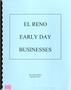 Text: Early Day El Reno Businesses