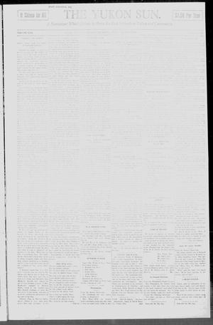 Primary view of object titled 'The Yukon Sun. (Yukon, Okla.), Vol. 29, No. 40, Ed. 1 Thursday, July 5, 1923'.