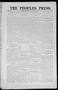 Newspaper: The Peoples Press (El Reno, Okla.), Vol. 2, No. 109, Ed. 1 Tuesday, J…