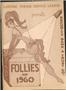 Pamphlet: Follies Program 1960