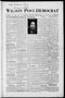 Newspaper: Wilson Post-Democrat (Wilson, Okla.), Vol. 51, No. 7, Ed. 1 Thursday,…