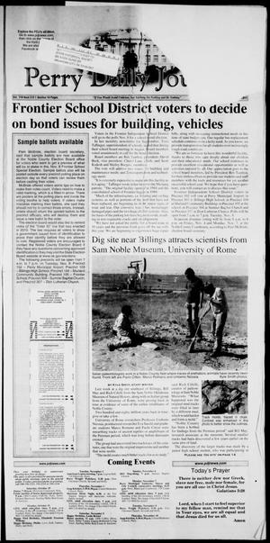 Primary view of object titled 'Perry Daily Journal (Perry, Okla.), Vol. 119, No. 213, Ed. 1 Friday, October 28, 2011'.