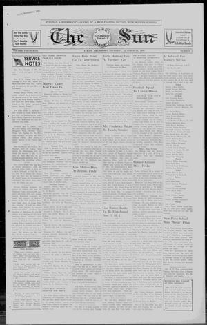 Primary view of object titled 'The Yukon Oklahoma Sun (Yukon, Okla.), Vol. 49, No. 2, Ed. 1 Thursday, October 29, 1942'.