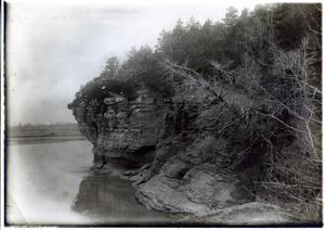 Primary view of object titled 'Fort Coffee Bluff on the Arkansas River'.