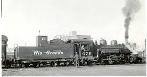 Primary view of object titled 'Denver & Rio Grande Western (DRGW) 476 on "San Juan"'.