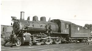 Primary view of object titled 'Denver & Rio Grande Western (DRGW) 761'.