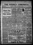 Newspaper: The Weekly Chronicle. (Weatherford, Okla. Terr.), Vol. 4, No. 10, Ed.…