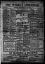 Newspaper: The Weekly Chronicle. (Weatherford, Okla. Terr.), Vol. 4, No. 24, Ed.…