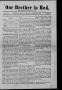 Newspaper: Our Brother in Red. (Muskogee, Indian Terr.), Vol. 2, No. 6, Ed. 1 Fr…