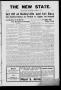Newspaper: The New State. (Haileyville, Okla.), Vol. 5, No. 1, Ed. 1 Friday, Mar…