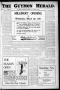 Thumbnail image of item number 1 in: 'The Guymon Herald. (Guymon, Okla.), Vol. 21, No. 2, Ed. 1 Thursday, March 23, 1911'.