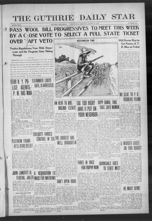 The Guthrie Daily Star (Guthrie, Okla.), Vol. 9, No. 134, Ed. 1 Wednesday, August 14, 1912