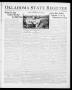 Thumbnail image of item number 1 in: 'Oklahoma State Register (Guthrie, Okla.), Vol. 27, No. 20, Ed. 1 Thursday, September 27, 1917'.