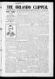Newspaper: The Orlando Clipper. (Orlando, Okla.), Vol. 3, No. 12, Ed. 1 Friday, …