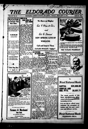 Primary view of object titled 'The Eldorado Courier (Eldorado, Okla.), Vol. 14, No. 30, Ed. 1 Friday, February 23, 1917'.