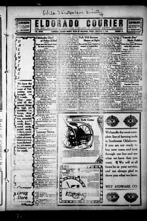 Primary view of object titled 'Eldorado Courier (Eldorado, Okla.), Vol. 7, No. 27, Ed. 1 Friday, February 5, 1909'.