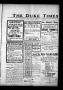 Newspaper: The Duke Times (Duke, Okla.), Vol. 8, No. 20, Ed. 1 Thursday, Novembe…