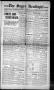 Newspaper: The Sayre Headlight, Vol. 21, No. 47, Ed. 1 Thursday, July 8, 1920