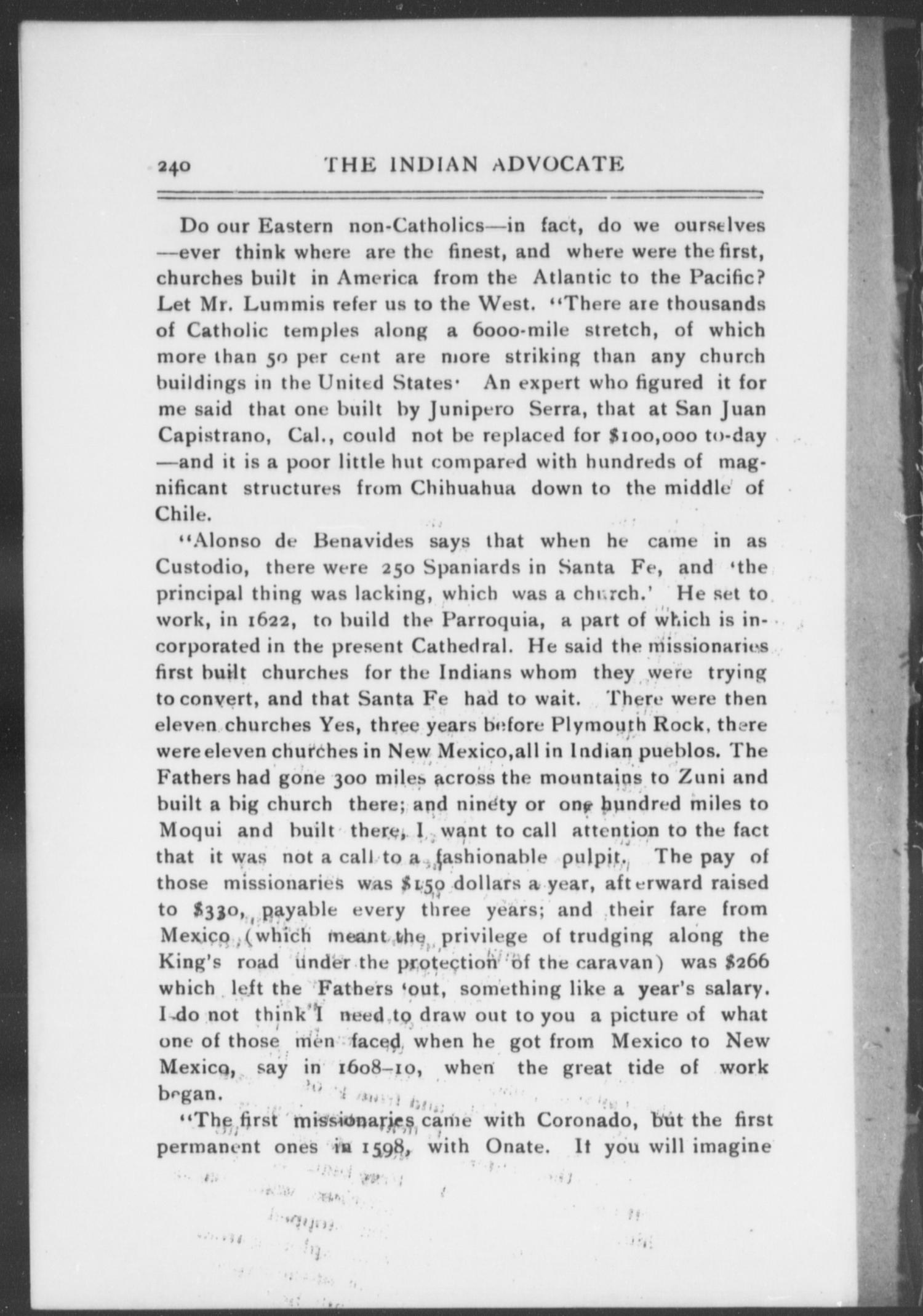 The Indian Advocate (Sacred Heart Mission, Okla. Terr.), Vol. 17, No. 8, Ed. 1, Tuesday, August 1, 1905
                                                
                                                    [Sequence #]: 4 of 32
                                                