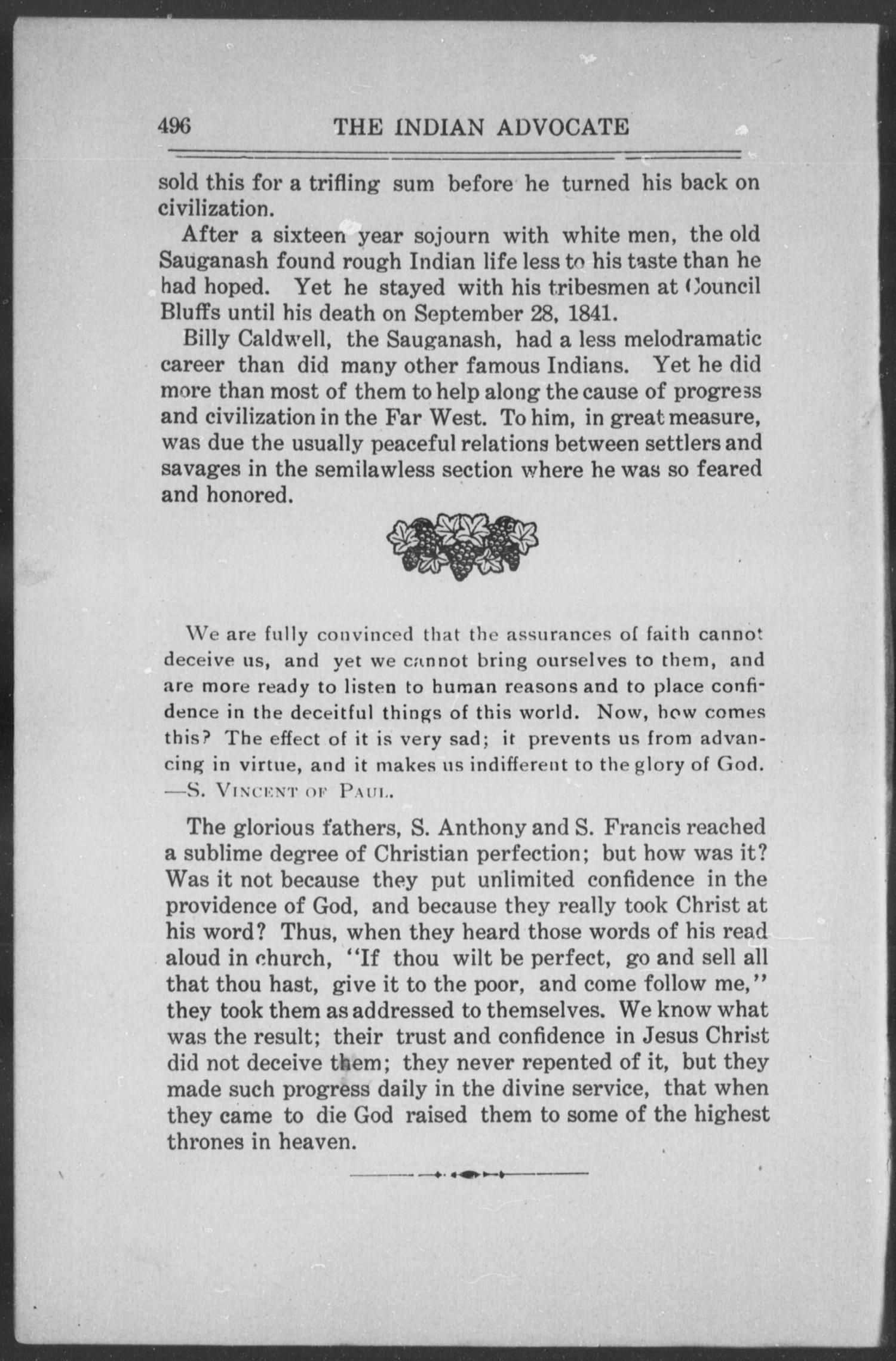 The Indian Advocate (Sacred Heart, Okla.), Vol. 22, No. 3, Ed. 1, Tuesday, March 1, 1910
                                                
                                                    [Sequence #]: 4 of 32
                                                