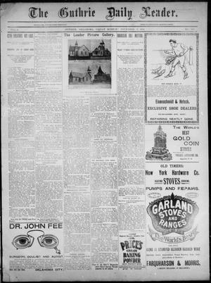 Primary view of object titled 'The Guthrie Daily Leader. (Guthrie, Okla.), Vol. 3, No. 261, Ed. 1, Friday, November 2, 1894'.