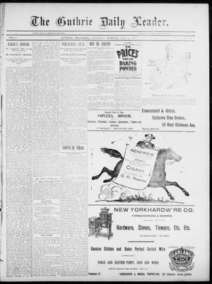 Primary view of object titled 'The Guthrie Daily Leader. (Guthrie, Okla.), Vol. 5, No. 130, Ed. 1, Saturday, May 4, 1895'.