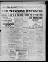 Thumbnail image of item number 1 in: 'The Waynoka Democrat (Waynoka, Okla.), Vol. 4, No. 12, Ed. 1 Thursday, April 18, 1912'.