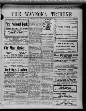 Primary view of object titled 'The Waynoka Tribune. (Waynoka, Okla.), Vol. 3, No. 21, Ed. 1 Friday, June 30, 1911'.