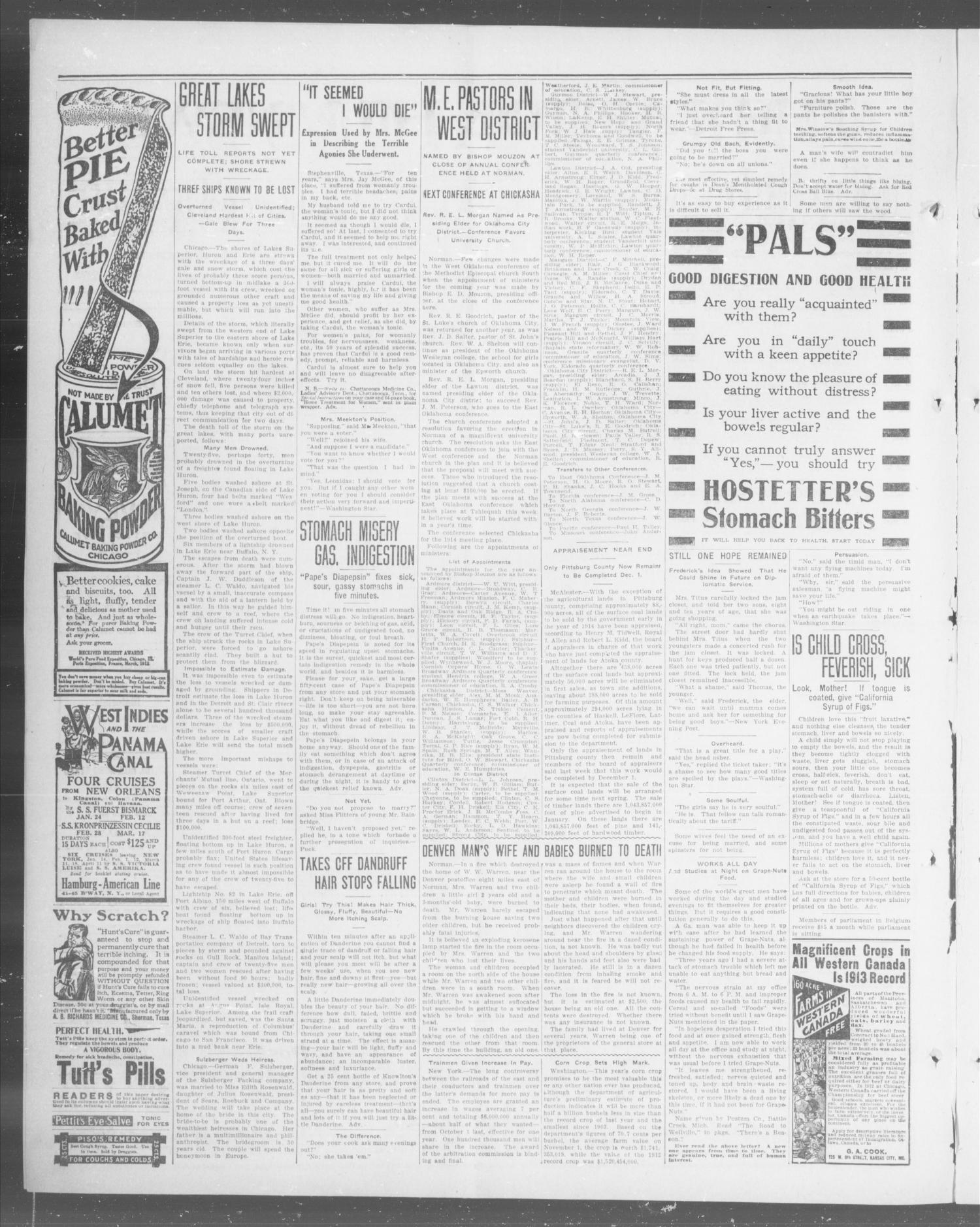 The Capitol Hill News (Oklahoma City, Okla.), Vol. 9, No. 9, Ed. 1 Thursday, November 13, 1913
                                                
                                                    [Sequence #]: 2 of 8
                                                