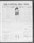 Newspaper: The Capitol Hill News (Oklahoma City, Okla.), Vol. 9, No. 31, Ed. 1 T…