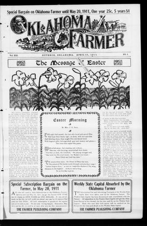 Primary view of Oklahoma Farmer (Guthrie, Okla.), Vol. 21, No. 2, Ed. 1 Saturday, April 15, 1911
