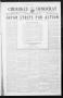 Newspaper: Cherokee County Democrat (Tahlequah, Okla.), Vol. 27, No. 50, Ed. 1 T…