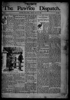 Primary view of object titled 'The Pawnee Dispatch. (Pawnee, Okla.), Vol. 1, No. 25, Ed. 1 Friday, May 31, 1895'.