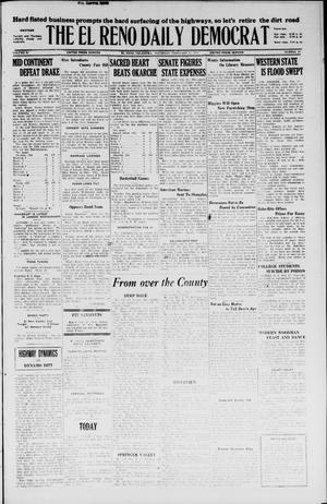 Primary view of object titled 'The El Reno Daily Democrat (El Reno, Okla.), Vol. 36, No. 24, Ed. 1 Thursday, February 17, 1927'.