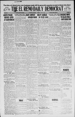 Primary view of object titled 'The El Reno Daily Democrat (El Reno, Okla.), Vol. 36, No. 112, Ed. 1 Thursday, June 2, 1927'.