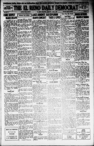 Primary view of object titled 'The El Reno Daily Democrat (El Reno, Okla.), Vol. 38, No. 106, Ed. 1 Thursday, June 6, 1929'.