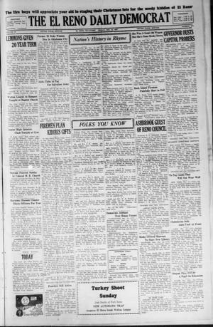 Primary view of object titled 'The El Reno Daily Democrat (El Reno, Okla.), Vol. 36, No. 277, Ed. 1 Friday, December 16, 1927'.
