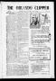 Newspaper: The Orlando Clipper (Orlando, Okla.), Vol. 10, No. 45, Ed. 1 Friday, …
