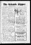 Newspaper: The Orlando Clipper (Orlando, Okla.), Vol. 11, No. 16, Ed. 1 Friday, …