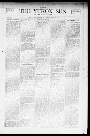 Primary view of object titled 'The Yukon Sun And The Yukon Weekly. (Yukon, Okla. Terr.), Vol. 9, No. 16, Ed. 1 Friday, April 19, 1901'.