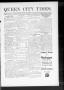 Newspaper: Queen City Times. (Agra, Okla.), Vol. 5, No. 7, Ed. 1 Thursday, Octob…