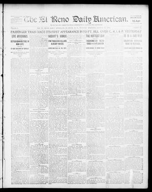 Primary view of object titled 'The El Reno Daily American. (El Reno, Okla. Terr.), Vol. 1, No. 42, Ed. 1 Tuesday, August 27, 1901'.